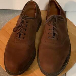 Gently used brown men’s Rockport loafers  10 1/2 wide